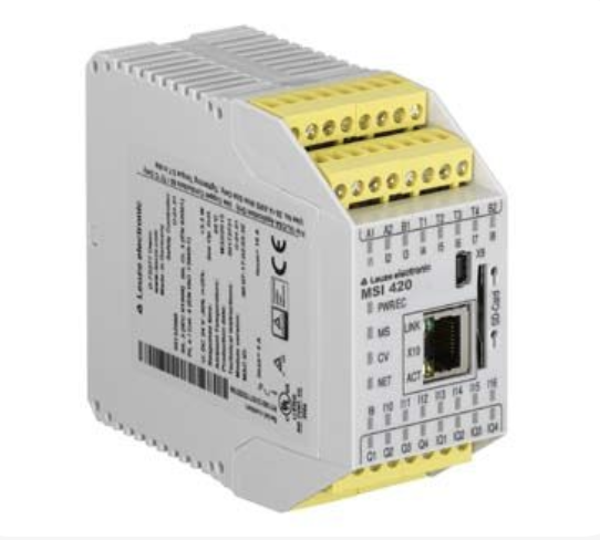 Leuze MSI 420 Modüler Programlanabilir Emniyet PLC Kontrolörü